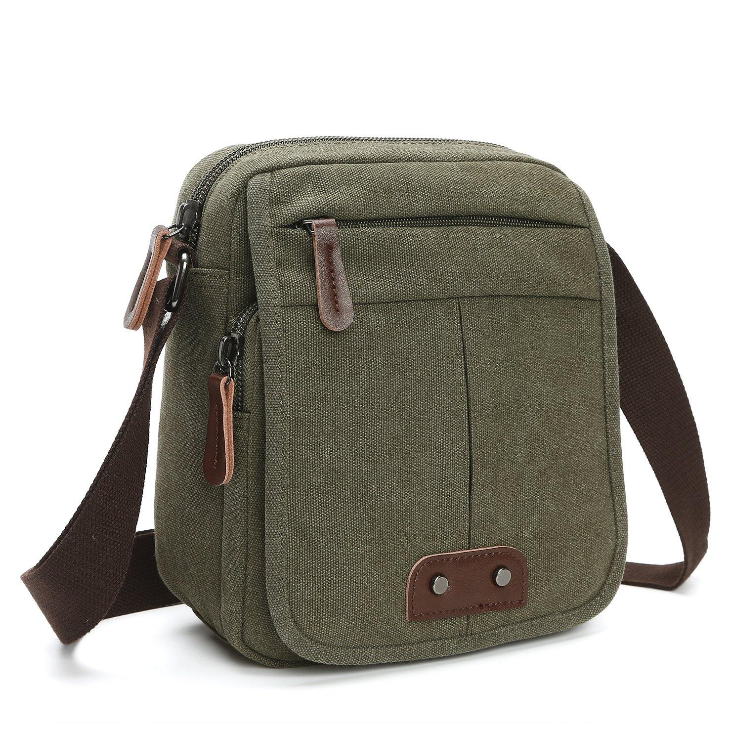 Eloy - Canvas Shoulder Bag (Unisex) 0