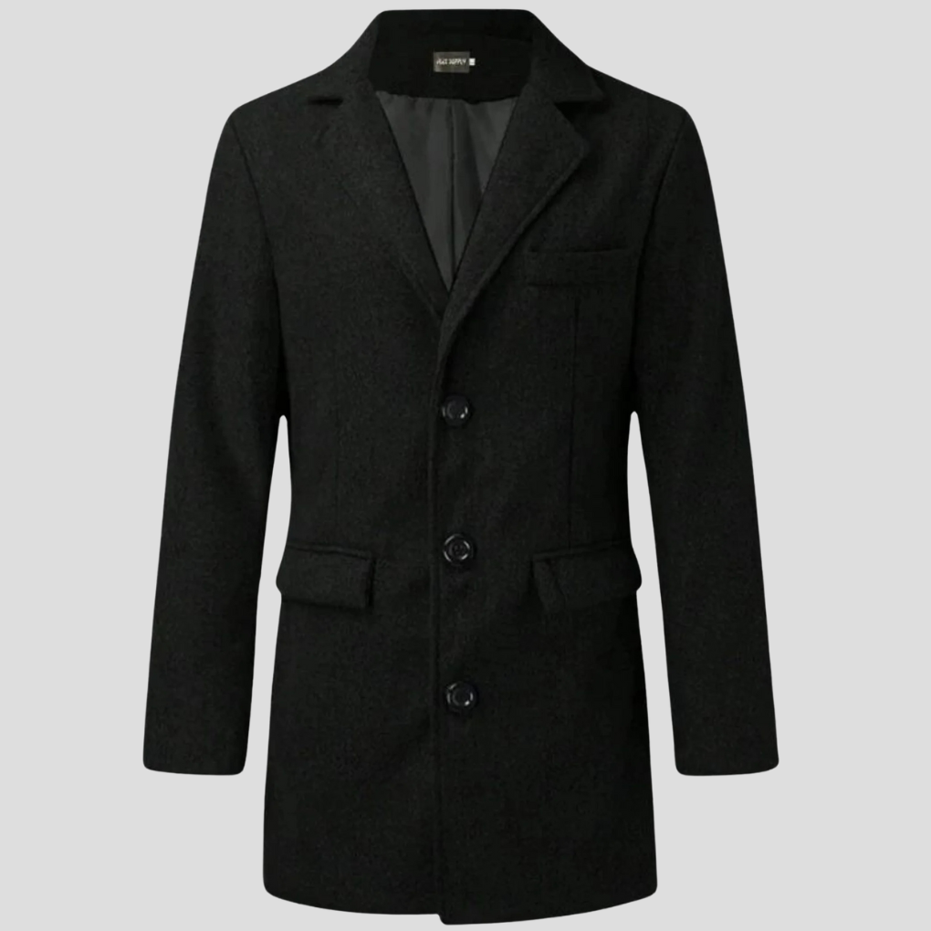 Men’s Classic Revere Overcoat 2